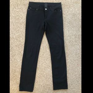 Ann Taylor Modern Skinny Black Pants Size 0